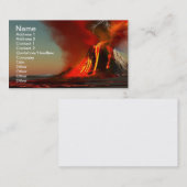 Visitekaartje Hawaii Volcano (Voorkant / Achterkant)