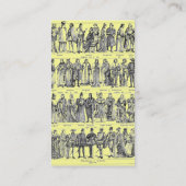 Visitekaartje historische kostuums (Achterkant)