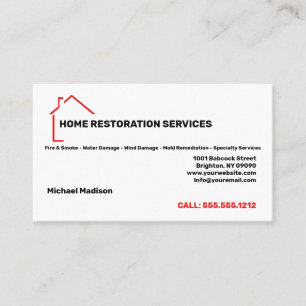 Visitekaartje Home Restoration Services