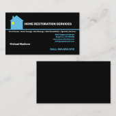 Visitekaartje Home Restoration Services (Voorkant / Achterkant)