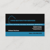 Visitekaartje Home Restoration Services (Voorkant)