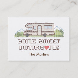 Visitekaartje Home Sweet Motor Home