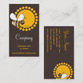 Visitekaartje HoneyBee (Voorkant / Achterkant)