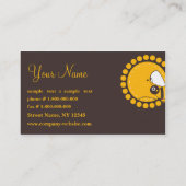 Visitekaartje HoneyBee (Achterkant)