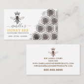 Visitekaartje honingbijenproducten (Voorkant / Achterkant)