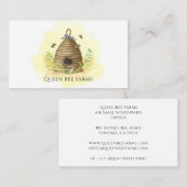 Visitekaartje honinghoningbijenkop (Voorkant / Achterkant)