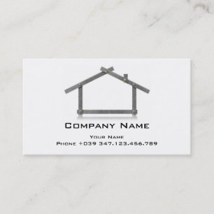 visitekaartje House Metal Meter Tool