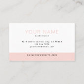 Visitekaartje Huidverzorging (Achterkant)