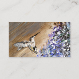 visitekaartje - Hummingbird Original Art van Beth