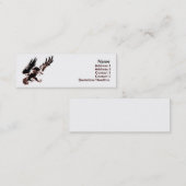 Visitekaartje Hunting Eagle (Voorkant / Achterkant)