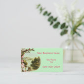 Visitekaartje illustratie (Staand voorkant)