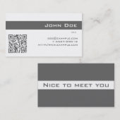 visitekaartje Imperial Grey (Voorkant / Achterkant)