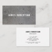 Visitekaartje in brutale stijl voor uw bedrijf (Voorkant / Achterkant)