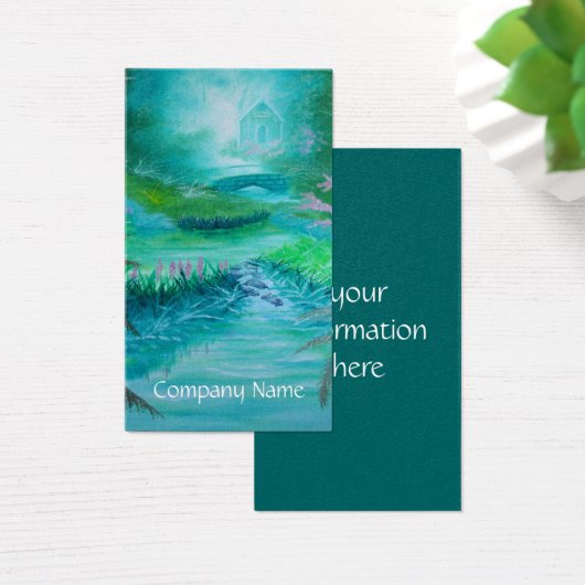 Visitekaartje in de cabine (Bureau)