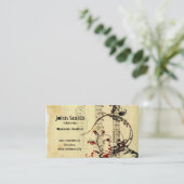 Visitekaartje in de muziekindustrie (Staand voorkant)