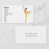 visitekaartje in Linen Finish (Voorkant / Achterkant)