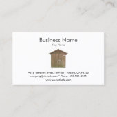 Visitekaartje in vorm (Voorkant)