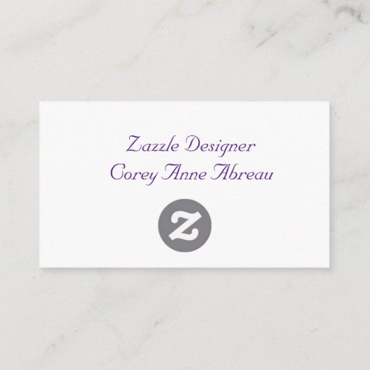 Visitekaartje Informatiekaartje (Achterkant)