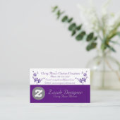 Visitekaartje Informatiekaartje (Staand voorkant)