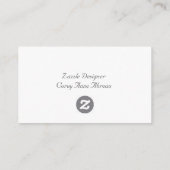 Visitekaartje Informatiekaartje (Achterkant)