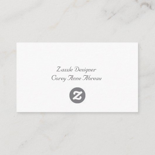 Visitekaartje Informatiekaartje (Achterkant)