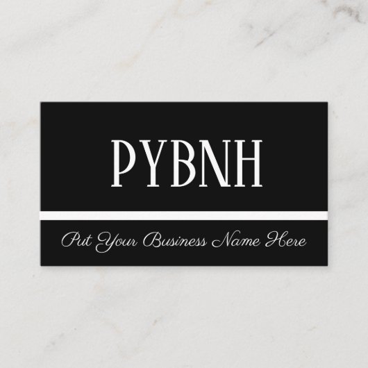 Visitekaartje Informatiekaartje (Voorkant)