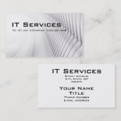 Visitekaartje Informatietechnologiediensten (Voorkant / Achterkant)