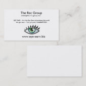 visitekaartje Inkomensontwikkelaar (Voorkant / Achterkant)