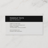 Visitekaartje, Interieur Design foto aanpasbaar Visitekaartje (Voorkant)