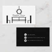 Visitekaartje Interieurontwerper (Voorkant / Achterkant)