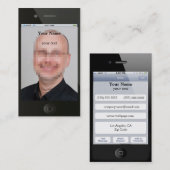 visitekaartje iphone (Voorkant / Achterkant)