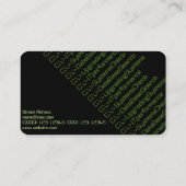 Visitekaartje IT-expert computer (Achterkant)