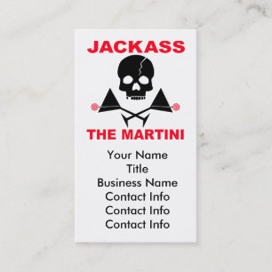 Visitekaartje - JACKASS, De Barman