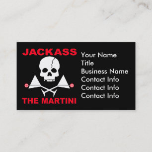 Visitekaartje - JACKASS, De Barman