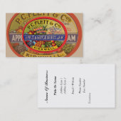  Visitekaartje Jam (Voorkant / Achterkant)