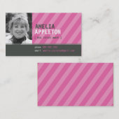 VISITEKAARTJE :: jazzy foto 6L (Voorkant / Achterkant)