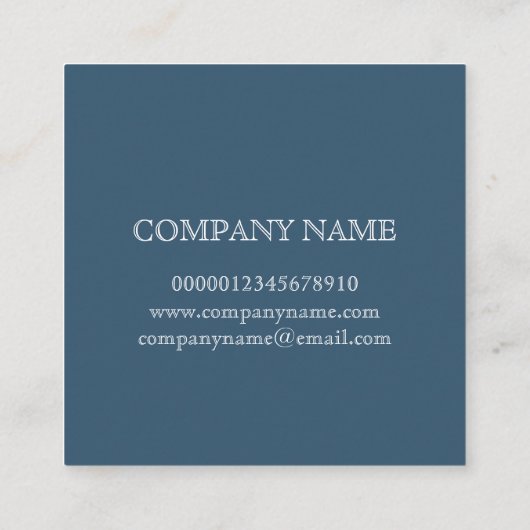 VISITEKAARTJE : JELLYFISH (Achterkant)