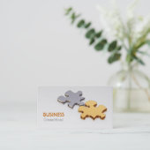 Visitekaartje Jigzaadscheerstukken (Staand voorkant)