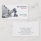 Visitekaartje Jigzaaggebouw (Voorkant / Achterkant)