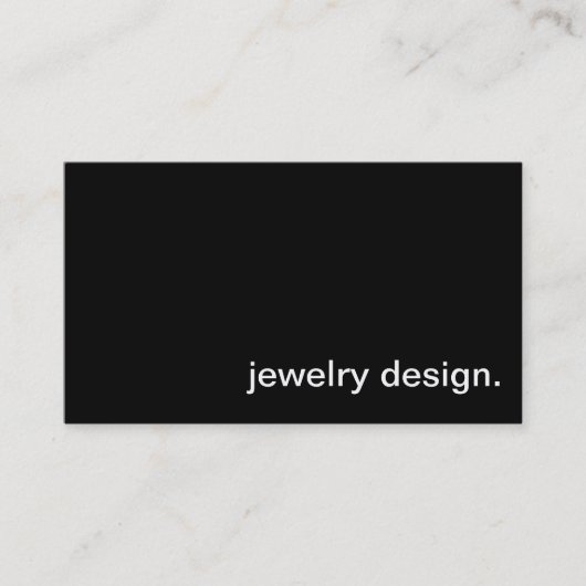 Visitekaartje Jooddesign (Voorkant)