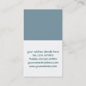 Visitekaartje juwelen (Achterkant)