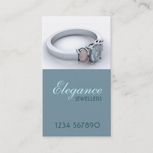 Visitekaartje juwelen (Voorkant)