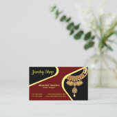 Visitekaartje juwelierswinkel (Staand voorkant)