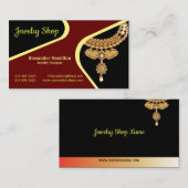 Visitekaartje juwelierswinkel (Voorkant / Achterkant)