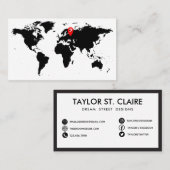  Visitekaartje  kaart (Voorkant / Achterkant)