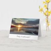 visitekaartje kaart (Gele Bloem)