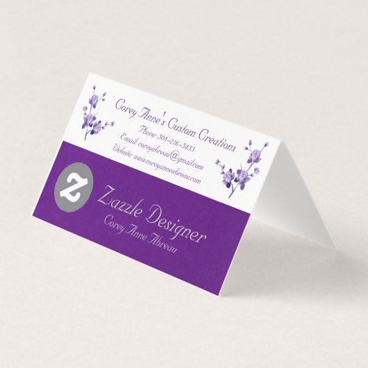 Visitekaartje Kaart (Voorkant)