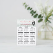 visitekaartje kalender 2015 Nail Salon (Staand voorkant)