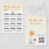 visitekaartje kalender ABC landschappen 2015 (Voorkant / Achterkant)