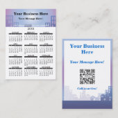 visitekaartje kalender City Realtors (Voorkant / Achterkant)